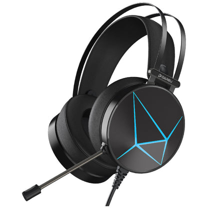 DAREU Wired Gaming Headphones Noise-Canceling Esports Headset RGB Lighting Lightweight Design PC & Laptop Compatible - Little Hands Innovation